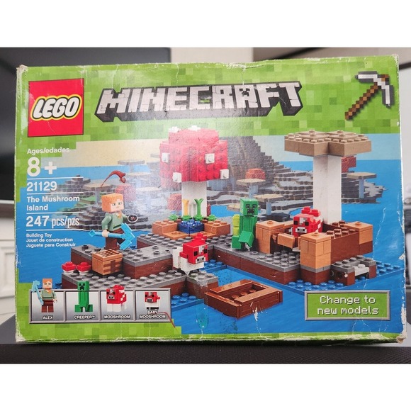 LEGO Minecraft The Mushroom Island - Picture 7 of 8